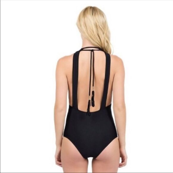 Cleobella fringe black one piece - Picture 2 of 8